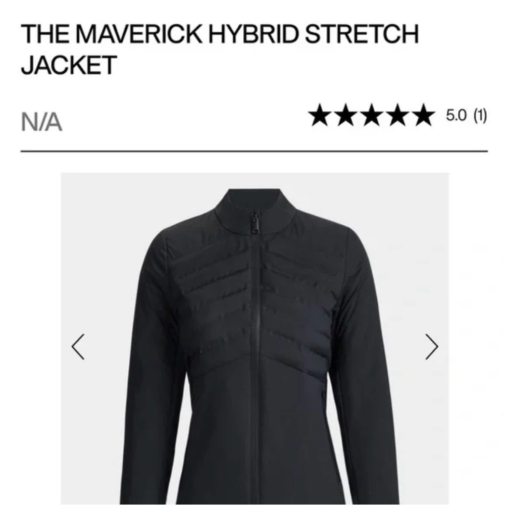 G/FORE THE MAVERICK HYBRID STRETCH JACKET Women’s size large NWT